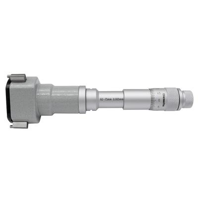 Indvendig 3-punkt mikrometer 62-75 mm inkl. forlænger og kontrolring